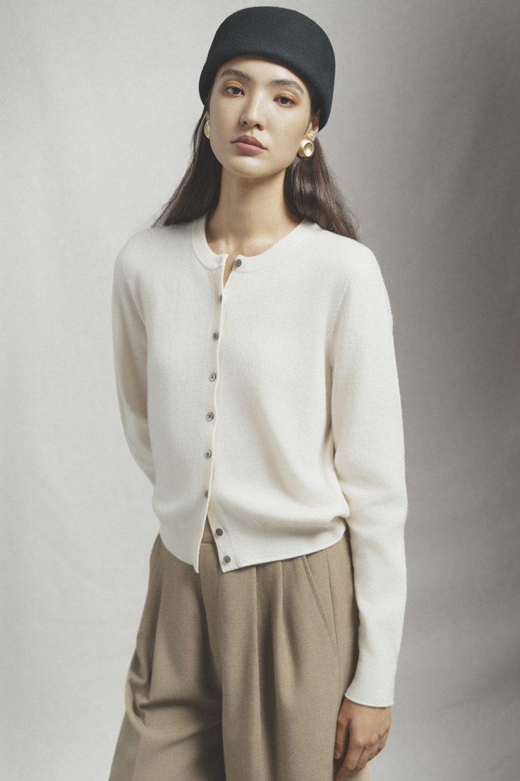 MERINO WOOL CARDIGAN | CREAM – WEPHOBIA