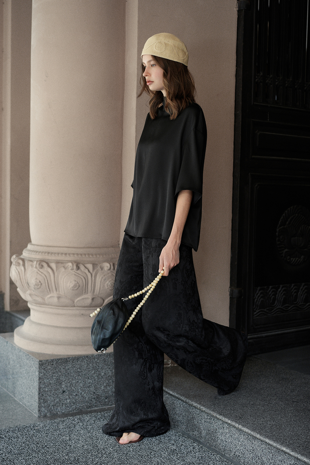 BROCADE PANTS | BLACK – WEPHOBIA