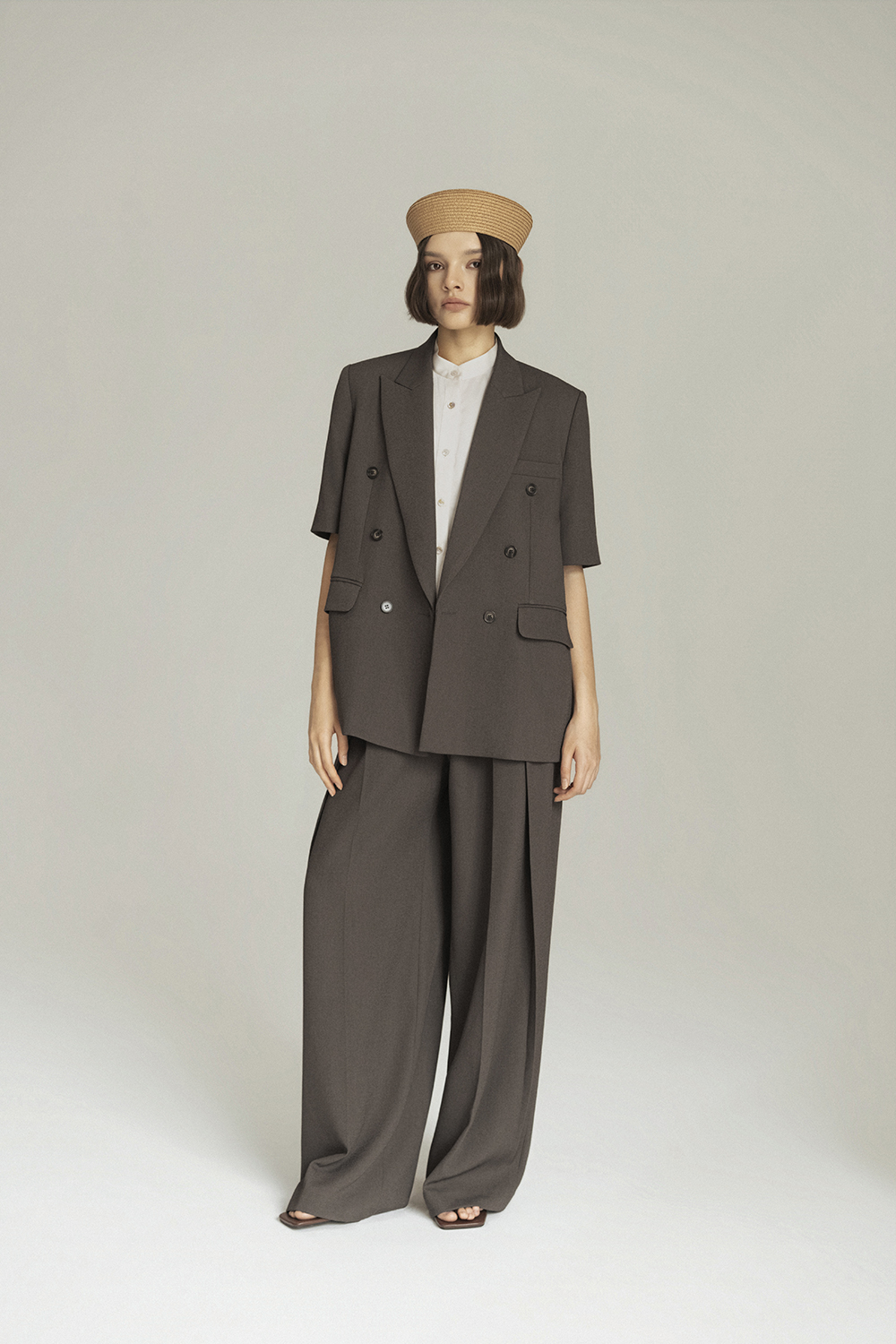 MARLO BLAZER | TAUPE