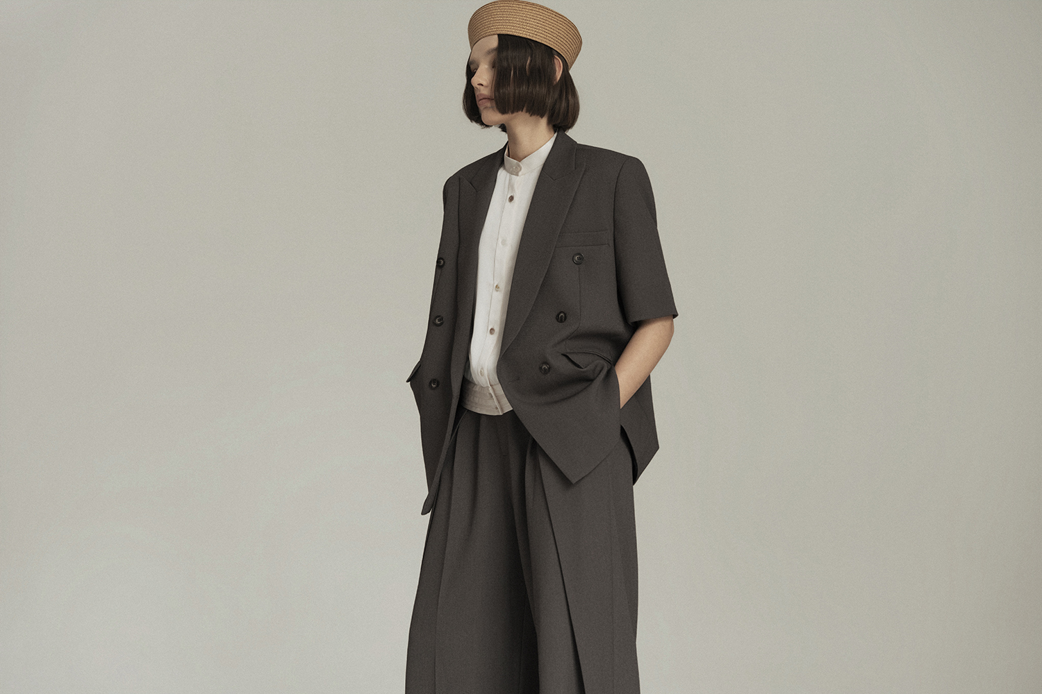 MARLO BLAZER | TAUPE