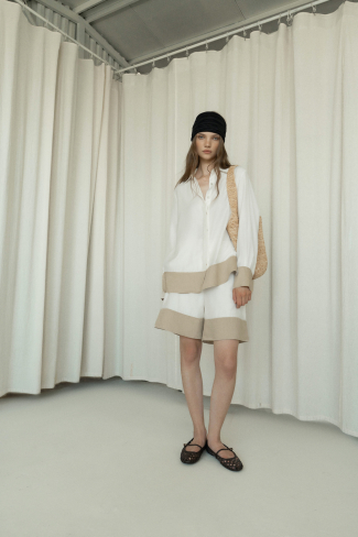 INNE SHORTS | ECRU