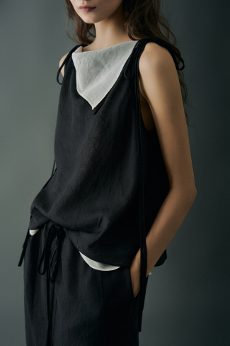 CALLA TOP | BLACK